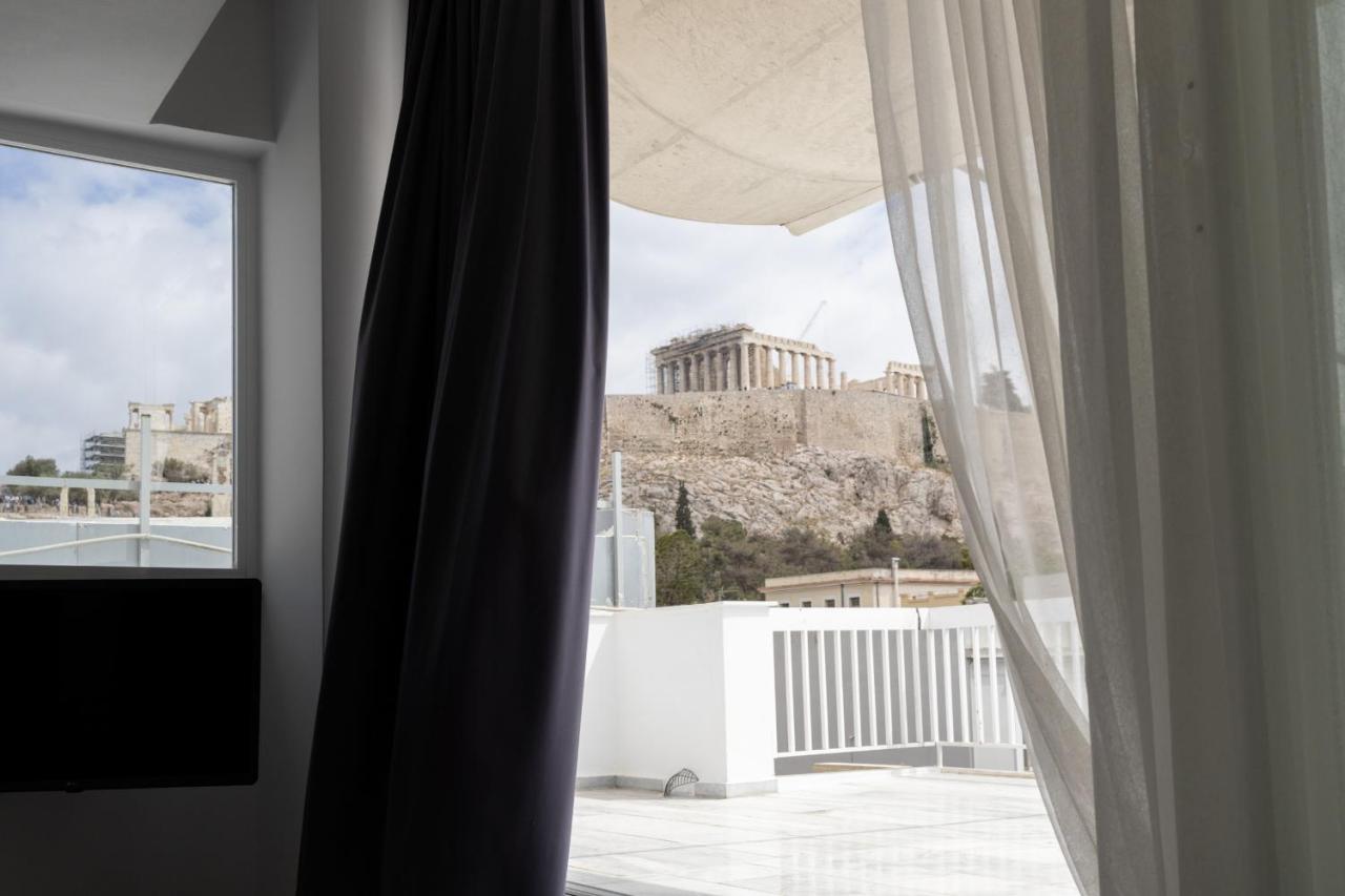 Look Out Ancient Athens From A Unique Studio Atenas Exterior foto